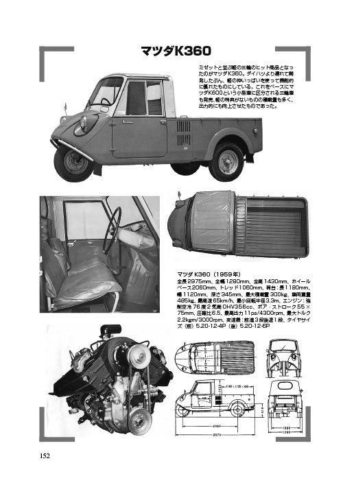 「小型・軽トラック年代記」ページサンプル