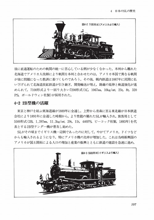 「復刻版 蒸気機関車のすべて」ページサンプル